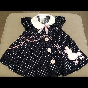 50’s Style Polka Dot Poodle Dress